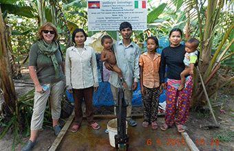 The Church International Fellowship (Rome - Italy). Krouch village. Nov 2015. Wells No 296 - 295