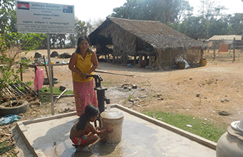 Aussie, Friends of FWEC. Tanei Village. Nov 2015. Wells No. 306-305-304