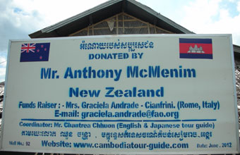 Anthony McMenim (New Zealand). June 2012. (Lvea & Snor village). Wells No.94-93-92-91-90