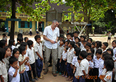 Supporting Cambodia schools in rurals