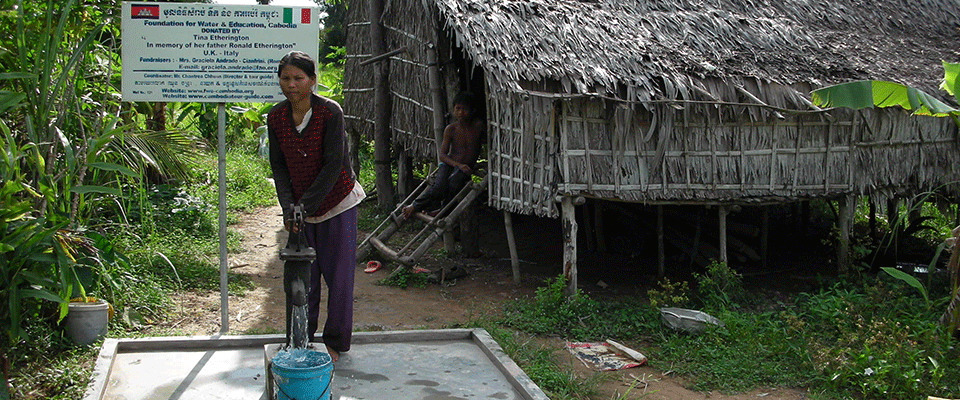 FWEC Donated Well and Family